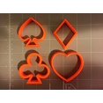 thumbnail image 3 of Playing Cards Cookie Cutter (Set) (3 Inch)- Fast Shipping - Sharp Edges - Exceptional Quality, 3 of 6