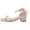 A-Beige152, variant on JAJAHO Girls Floral Princess Dress Shoes Low Heel Sandals Open Toe Hook And Loop Party Wedding Footwear For Little/Big Kids Versatile Shoes