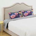thumbnail image 3 of Yayeee Pillowcase Standard Size Set of 2 Satin Wrinkle Resistant Envelope Pillow Case, Beautiful Floral Pattern, 3 of 8