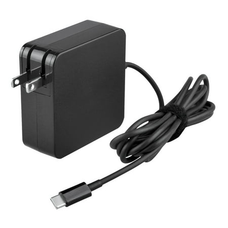 

K-MAINS 65W Type-C USB AC/DC Adapter Charger Replacement for Dell XPS 13 9350 Power Supply Cord PSU