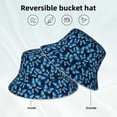thumbnail image 2 of Balery Blue Butterfly Sombreros para el sol para hombre y mujer, sombrero de pescador con UPF 50+, 2 of 6