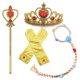 thumbnail image 5 of ZHAOCHENG Princesa Elsa - conjunto trenza, tiara, varita y un par de guantes 1, 5 of 5