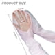 thumbnail image 2 of Protector solar para viajes y deportes al aire libre Desiderio, guantes y protectores de brazos con protección solar, mangas de hielo con protección solar para ciclismo, jardinería, conducción,, 2 of 5
