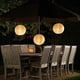 thumbnail image 4 of Eyfqtcs 2Pcs 30Cm Led Solar Lantern Lamp Outdoor Decor Hanging Light (Blanco), 4 of 8