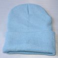 thumbnail image 2 of Sehao Men Women Slouchy Knitting Beanie Hop Cap Warm Winter Ski Hat Light Blue, 2 of 2