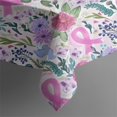 thumbnail image 5 of Pink Breast Cancer Square Tablecloth,Waterproof Square Table Cover,Wipeable Spillproof Washable Table Cover for Home Kitchen Party Decor 52"x52"(132x132cm), 5 of 6