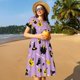 thumbnail image 4 of Easygdp Cute Halloween para Vestido Transpirable de Mujer, Vestido Suelto de Manga Corta con Pliegues y Bolsillos para el Verano, 4 of 6