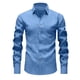 thumbnail image 3 of Ceisia Men's Oversize Flax Long-Sleeve Button-Down Shirt for Spring/Summer Casual & Smart Wear Gift, 3 of 6