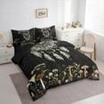 thumbnail image 3 of Manfei Retro Dreamcatcher 7-Piece Twin Bedding Sets,Natural Plant Mushroom Bedding Comforter Set,Country Farmhouse Cabin Sheet Sets For Children,Breathable Home Decor Reversible, 3 of 8