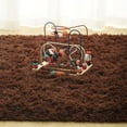 thumbnail image 6 of Soft Fluffy Area Rugs for Bedroom Kids Room Plush Shaggy Nursery Rug Furry Throw Carpets for Boys Girls, College Dorm Fuzzy Rugs Living Room Home Decorate Rug,Coffee,3.3 x 4 Feet, 6 of 7