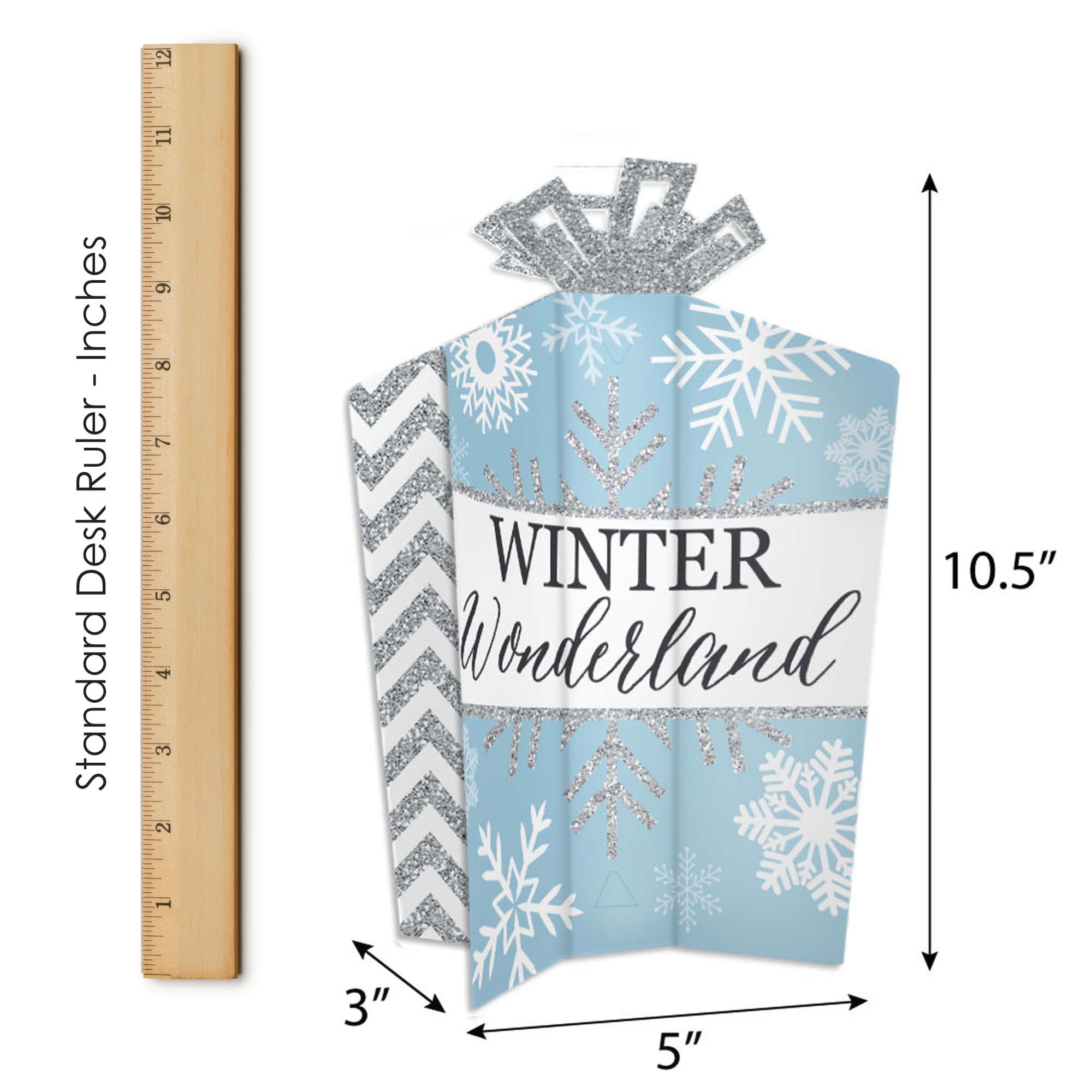 Christmas Table Confetti, Winter Wonderland Snowflake Confetti