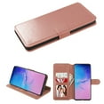 thumbnail image 1 of Kaleidio Case For iPhone 12 Pro Max (6.7") [Flip Wallet] Hybrid PU Leather [Card Slot][Stand Feature] Folio Cover [Rose Gold], 1 of 4