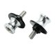 thumbnail image 2 of Par Carretes de Basculante Perno Rosca 8mm Plateado Tornillo de Soporte Deslizante de Moto Unique Bargains Carrete basculante, 2 of 2