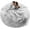 Snow Grey, variant on (No Filler) Bean Bag Chair Cover Without Filler,Big Round Soft Fluffy PV Velvet Washable Bean Bag Lazy Sofa Bed Cover for Adults,Living Room Bedroom Furniture Outside,5ft Dark Grey