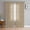 Beige, variant on Sage Green Semi Sheer Window Curtains 72 Inches Long, Farmhouse Burlap Solid Green Color Modern Linen Texture Rod Pocket Silky Chiffon Curtain Treatment Drapes for Living Room, 52"x72", 2 Panels