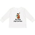 thumbnail image 3 of Inktastic String Bass My Daddy Plays the Bass Boys or Girls Long Sleeve Toddler T-Shirt, 3 of 5