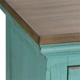 thumbnail image 3 of Kensington Blue 3 Door Accent Cabinet, 3 of 7
