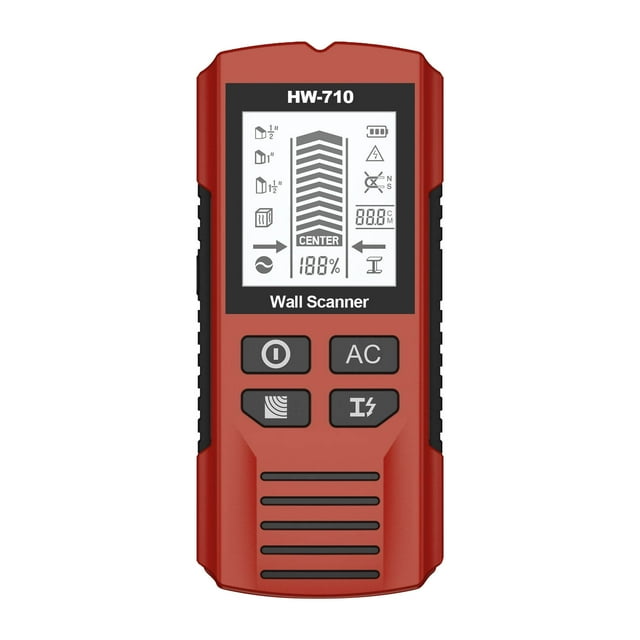 Detector de metales de pared, localizador de cables, detección de perforaciones, sensor multifunción, precisión industrial, para construcción, reparación de electrónica, construcción de