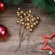thumbnail image 1 of 20/1 piezas de ramas de bayas de Navidad, 7 cabezas, ramo de flores de bayas de acebo rojas artificiales para hacer tú mismo adornos de mesa para corona de árbol de Navidad, 1 of 6