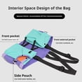thumbnail image 4 of Lightweight Running Vest Bag Marathon Gear Breathable Mesh Hydration Vest Pack Adjustable Large Capacity Multi Pockets Chest Rig Bag Outdoor Hiking, 4 of 8