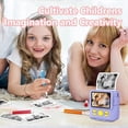 thumbnail image 4 of Cámara de Impresión Térmica Portátil, Minicámara de Moda, Regalo para Niños Sin Tarjeta de Memoria de 32 G para Enfoque Automático Instantáneo, B, 4 of 10