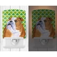 thumbnail image 2 of Bulldog English St. Patrick's Day Ceramic Night Light, 2 of 2