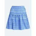 thumbnail image 5 of Free Assembly Women's and Women's Plus Drop Waist Tweed Mini Skirt, Sizes 0-22, 5 of 5