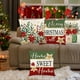 thumbnail image 4 of Decoraciones navideñas, adornos navideños, regalos navideños, funda de almohada navideña, funda de almohada con estampado de Papá Noel, funda de cojín para decoración del hogar, dormitorio festivo, fu, 4 of 6