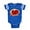 Royal Blue, variant on CafePress - Steak Notext - Cute Infant Baby Football Bodysuit