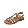 thumbnail image 1 of Sandalia Taos Footwear Trophy 2 para mujer, color champán, 7 M, EE. UU., 1 of 6