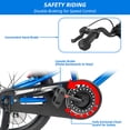 thumbnail image 5 of KORIMEFA Kids Bike Boys Bicycle 16 inch for Children Age 6-9 Years Old, Toddler Sport Cycling with Training Wheels, Water Bottle Holder, Blue, 5 of 14