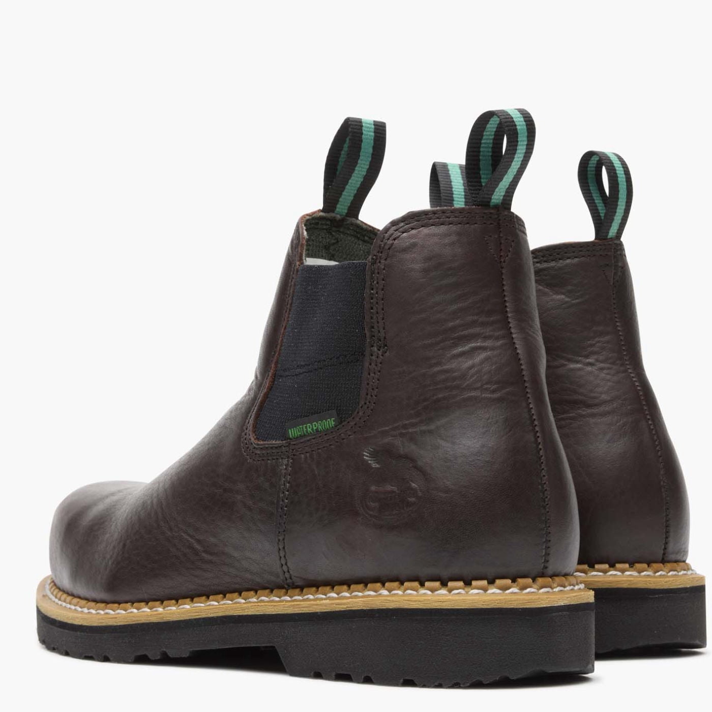GEORGIA BOOT Eagle One - Stivali Da Lavoro Impermeabili In Pelle Pieno Fiore, Leggeri Con Soletta Memory Foam E Suola Antiscivolo