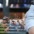 thumbnail image 4 of Prehistórica De Modelo Juguetes Educativos ños 6 12 piezas conjunto Sunnimix Figuras de animales de granja, 4 of 8