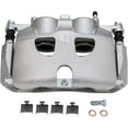 thumbnail image 4 of Detroit Axle - Front Brake Kit for Ford 2010-2021 Expedition, 10-11 F-150, 10-21 Lincoln Navigator, Drilled Brake Rotors Brake Caliper Ceramic Brakes Pads Replacement [13.78 inch Rotors], 4 of 6