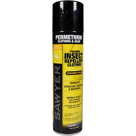 Sawyer Products Permethrin Premium Clothing Insect Repellent, 9-oz Aerosol