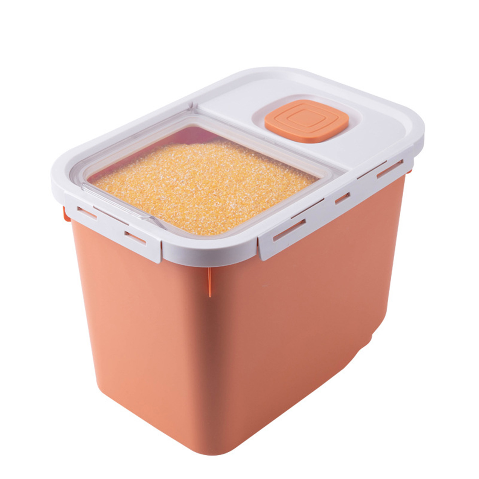 SSBSM Storage Box Wheel Design High Sealing PP Rice Grain Storage Box ...