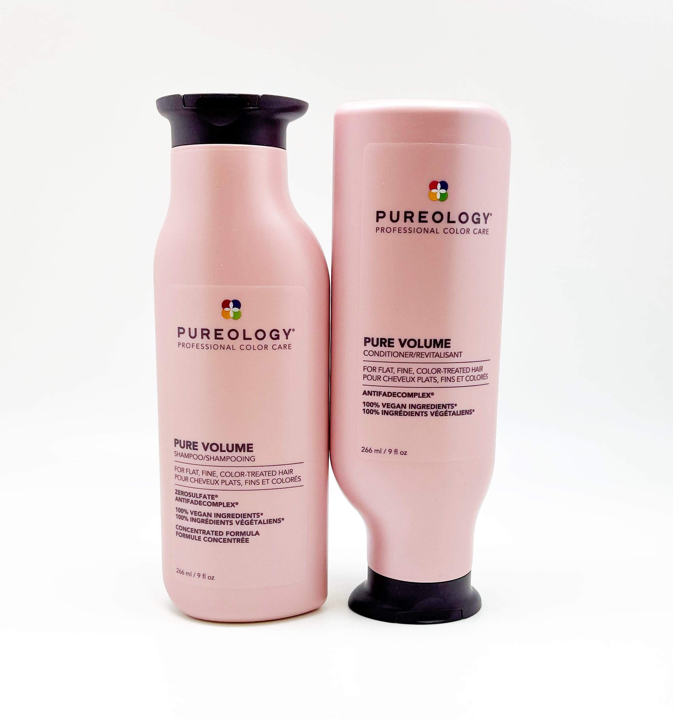Pureology Pure Volume Shampoo 8.5 oz & Conditioner 8.5 oz DUO New Size ...