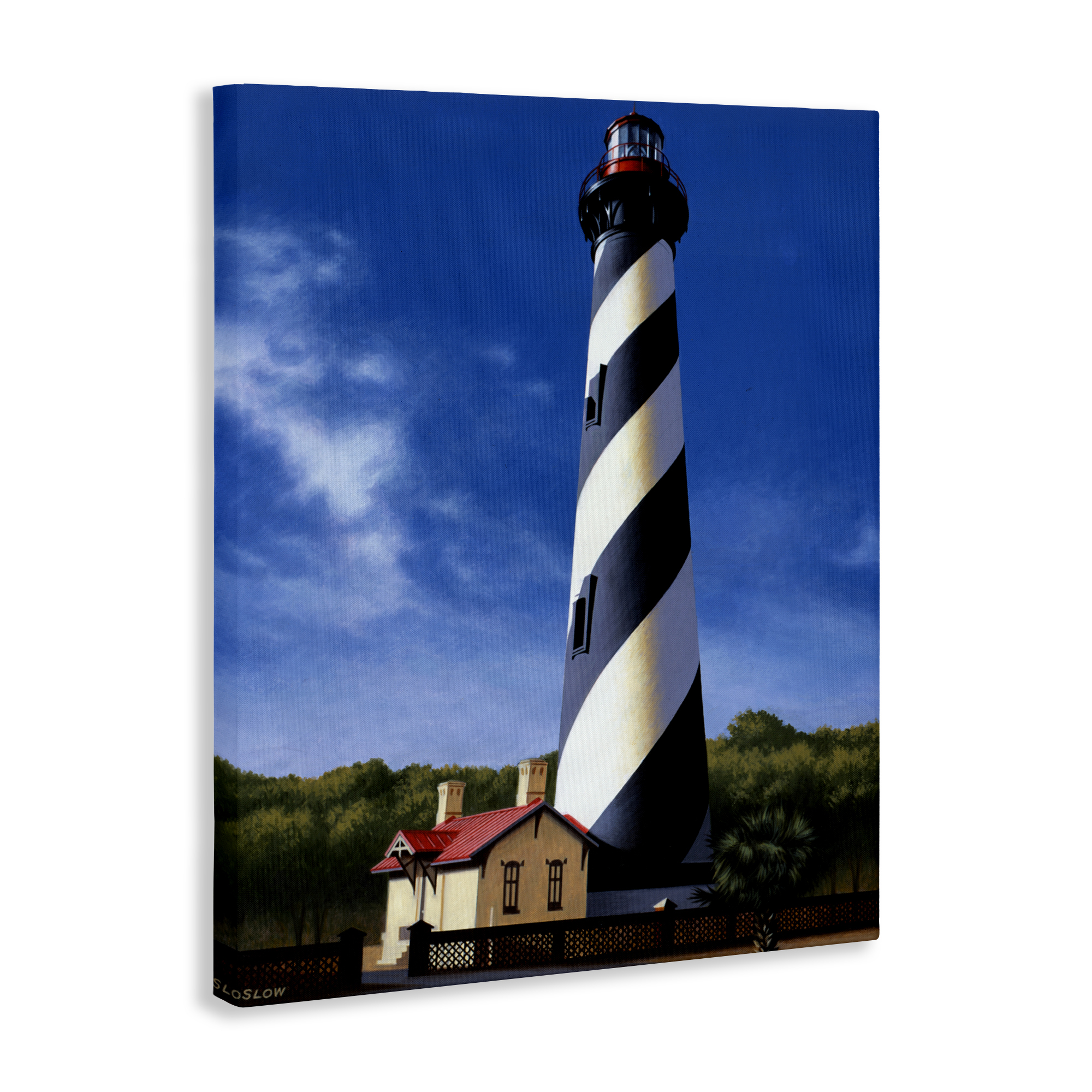St. Augustine Lighthouse Canvas Wall Art, design by Wind River Studios