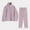 Purple, variant on Kiplyki New Arrivals Sleepwear for Women Nightgown Fall and Winter Standing Collar Thickened Set Suit Home Clothing Long Sleeve Trousers Pajama