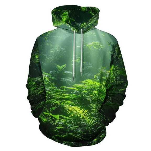 Forest 3d Sweatshirts Hoodie Fashion Casual Personality Men's Women Street Hoodie Pullovers Long Sleeve Comfortable Top