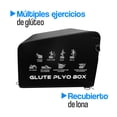 thumbnail image 3 of Cojin para ejercicio de gluteo con accesorios Tayga color negro., 3 of 6