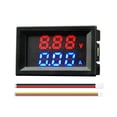 thumbnail image 2 of Mini multímetro digital Cola Panel de pantalla LED dual Probador de monitor de corriente LED rojo azul, 2 of 8