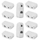 thumbnail image 4 of 10 unidades de sistema EAS para tienda, cerradura de gancho antirrobo para seguridad de carga (blanco), 4 of 14
