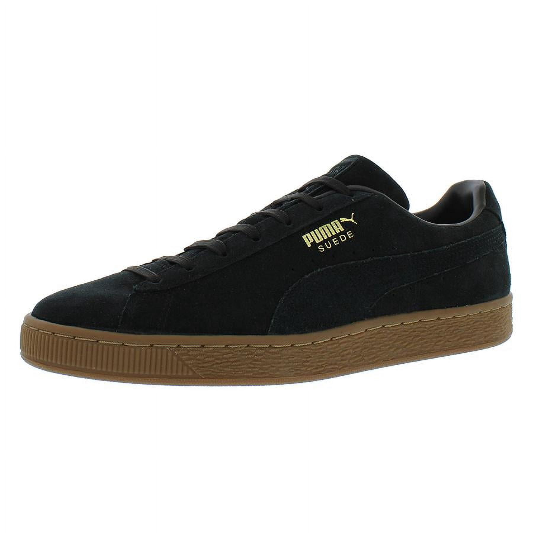 Suede Gum Mens Shoes Size 11, Color: Black