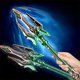 thumbnail image 4 of Puntoco Armas de luz y sonido simulados que se balancean con un movimiento que debería simularse como un modelo de espada para juegos de rol para niños y niñas, regalos de cumpleaños para las fies, 4 of 5