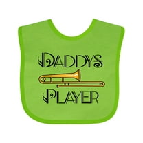 Inktastic Trombone Player Childs Music Boys or Girls Baby Bib