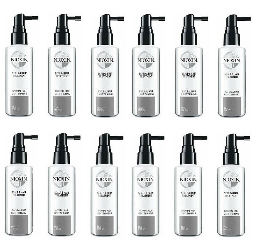 Nioxin System 1 Scalp & Hair Treatment, Natural Hair Light Thinning, 3