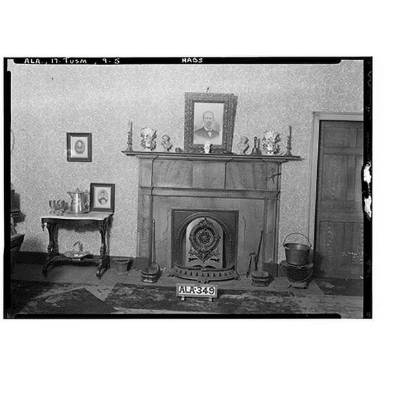 Historic Print, Stine House, 407 West Second Street, Tuscumbia, Colbert County, AL - 4, 16" x 20"