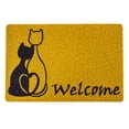 thumbnail image 1 of Tapete Café Claro C/ Gatos "Welcome" 40x60, 1 of 2