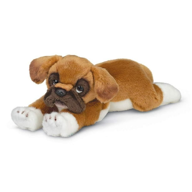 standing stuffed dog